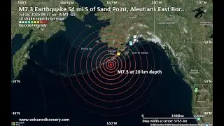Huge Magnitude 7.3 Earthquake Pops Off With Tsunami In Alaska July 16th 2025!