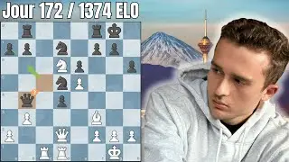 Ce 1350 Elo me sort une CARO-KANN solide&hellip; et je gal&egrave;re (Jour 172 en route vers les 2000 Elo)