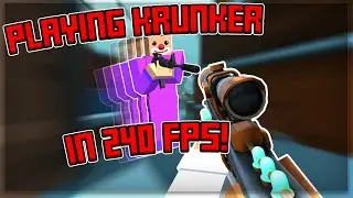 How It Feels to Play Krunker On 240 FPS