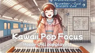 Kawaii Pop Focus &mdash; Happy Chill Pop for Work & Study  | Female Vocals, 2000s J-Pop Vibes