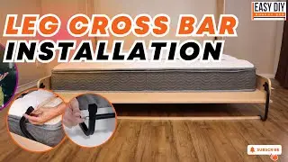 Leg Cross Bar Installation | Easy DIY Murphy Bed USA