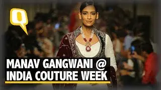 Manav Gangwani Mixes Different Influences At India Couture Week 2017