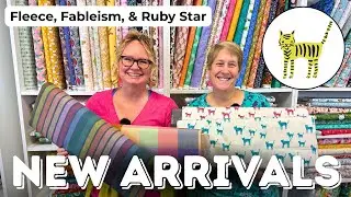 New Arrivals: Ruby Star Catnap, Fableism, Fleece, Buttons & More!