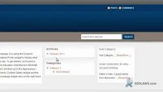 Studio Press Wordpress Tutorial - Using the Archives Feature