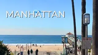 30 Minutes of Sunshine in Manhattan Beach | Morning Walk [4k]