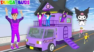 Yuta Mio Buat Rumah Kuromi Tingkat Diatas Mobil Pickup Bisa Tidur Sambil Berjalan Keliling Kota