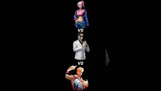 Ignis vs Skylar vs Iris 😰 | (who is best) Free fire #shorts #trending #gaming #freefire