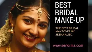 BEST #BRIDAL MAKE-UP  AT #KERALA  BY PROFESSIONAL MAKEUP ARTIST JEENA ALEX (