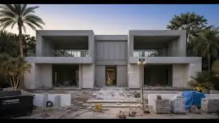 Building a luxury house - Timelapse