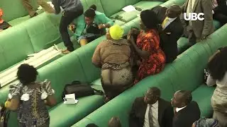 PANIC AS HOOLIGANS INVADE PARLIAMENT