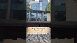 10,000 Sqft Commercial Showroom Space for Lease in Defence Colony, South Delhi | Main Road Facing