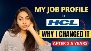 Why I changed my Job Profile | My work in HCL | Advise to all CA Freshers | CA Azfar Khan