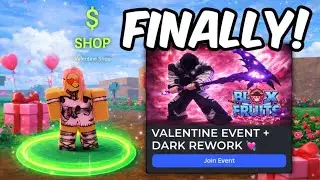 Blox Fruits Valentines Event + Dark Rework UPDATE FINALLY! 💘