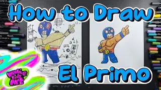 How to Draw El Primo from Brawl Stars