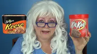 Candy Cookie Ice Cream Taste Test Snickers Reese's Kit Kat Butterfingers Oreo Granny