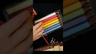 Eating pencils...Chocolate pencils that is!