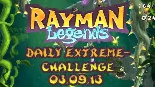 Rayman Legends Daily Extreme-Challenge 03.09.13 - Gold Cup - The Endless Pit