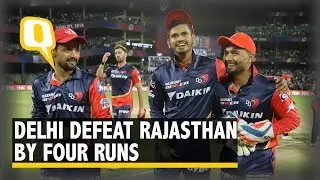 IPL 2018 | Match Recap: Delhi Daredevils' 4-Run Win Over Rajasthan Royals | The Quint
