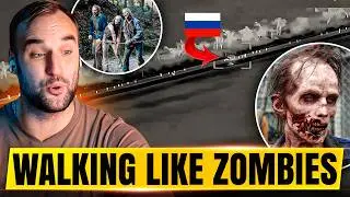 WALKING LIKE ZOMBIES! 40+ Russian Soldiers Just Marched to their Deaths