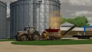 FS22 Playing in the Corn on Mega Dairy Map