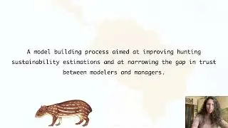 ATBC2022: A model building process for the participatory management of game in the Neotropics