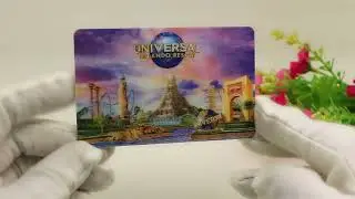 Plastic 3D Lenticular Cards Customization