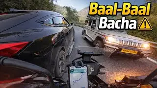 Death Curve Moment 😰 | Dono Gaadiyon Ke Beech Aa Gaya
