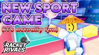 это новая лучшая спортивная игра на roblox. (ракетки соперников)