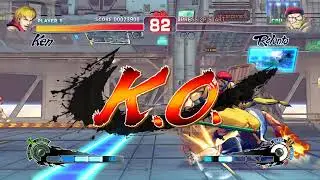 Super Street Fighter IV - Ken x Rolento