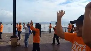 Sehat, Kompak, Bahagia ! Latihan Ping Shuai Kung Gabungan di Bukit Cinta.