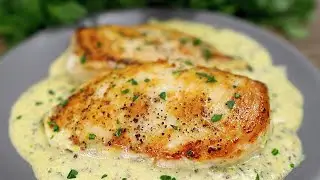 Das einfachste und leckerste Rezept f&uuml;r H&auml;hnchenbrust in cremiger Senfsauce.