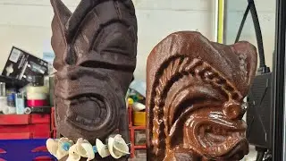 Schutzheiliger Kū (Tiki aus Hawaii) 3D Druck