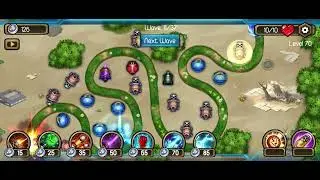 Level 70 of Tower Defense Galaxy Legend Game | Kidilaska Gaming Video | #Kidilaska