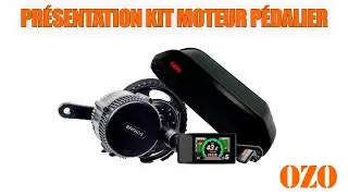 Présentation du kit moteur pédalier OZO pour vélo.