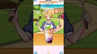 Brainy Prankster level 40 help the girl to make big boba tea #games #gamer #viral #trendingshorts