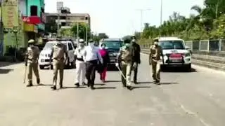 Police lotty charge