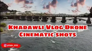 #vlog #khadavliriver Khadavli River | Weekend trip | Cinematic shot Drone | Vlog | Weekend Mumbai |