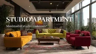 🎨 Max Out Your Studio! Bright Furniture Ideas That Save Space & Wow Guests