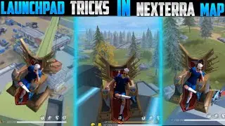 Top 5 Hiding Place In Nexterra Map From Launchpad | Free Fire New Tricks 2022 |Hiding Place In FFMAX