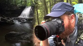 Adventure Photography With The Canon R5 // Thunderstorms and Waterfalls In The PA Wilds