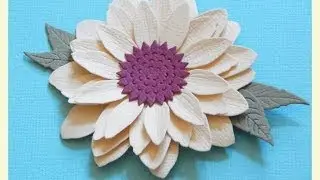 Paper Sunflower Tutorial