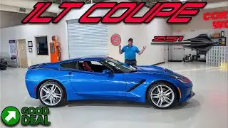 2014 Laguna Blue C7 Stingray Beauty at Corvette World!