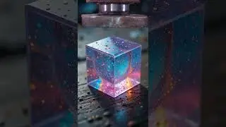 Watch This Cube Get Crushed | Ultimate Satisfying Crush It Moment! 🔥🧊 #crushit  #crushing  #asmr