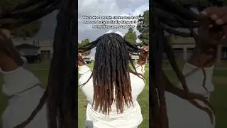LOC GROWTH: Month 3 vs Year 3 #starterlocs #starterlocstyles #starterlocks #longlocs #babylocs