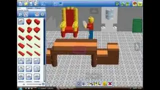 My Habbo Home In Lego Digital Designer!