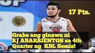 RJ ABARRIENT9S CLUTCH 4TH Q SA KBL SEMIS | Hoops Review PB
