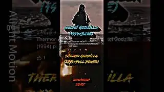 Heisei Godzilla(1994) vs Thermonuclear Godzilla||| #edit #1v1 #godzilla