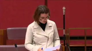 2014 09 01 Senator Anne Ruston second reading debate EPBC Bilateral Agreement Implementation Bill 20