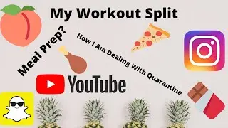 MY NEW QUARANTINE WORKOUT SCHEDULE | My Quarantine Diet