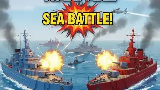 BATTLESHIP MAYHEM! ⚓ | Roblox Naval Warfare (Total Domination)